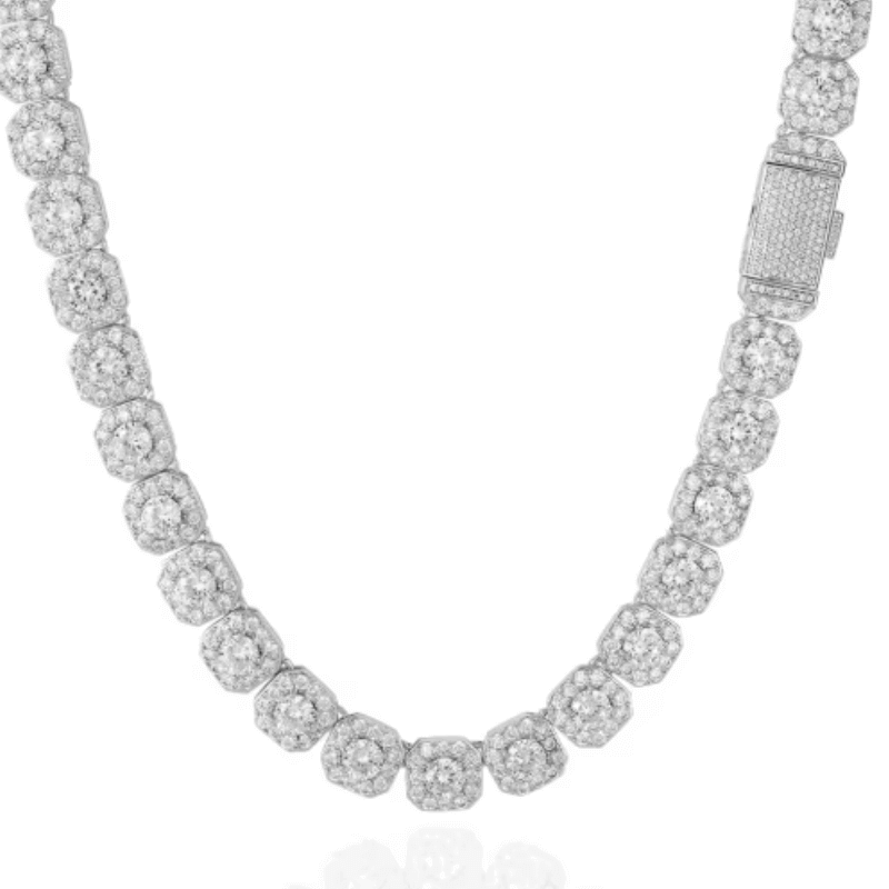 12MM Lunaris Chain - Ouro Branco