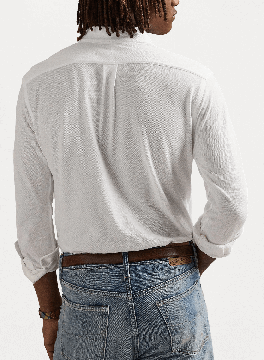 Adrián - Camisa Polo Branco