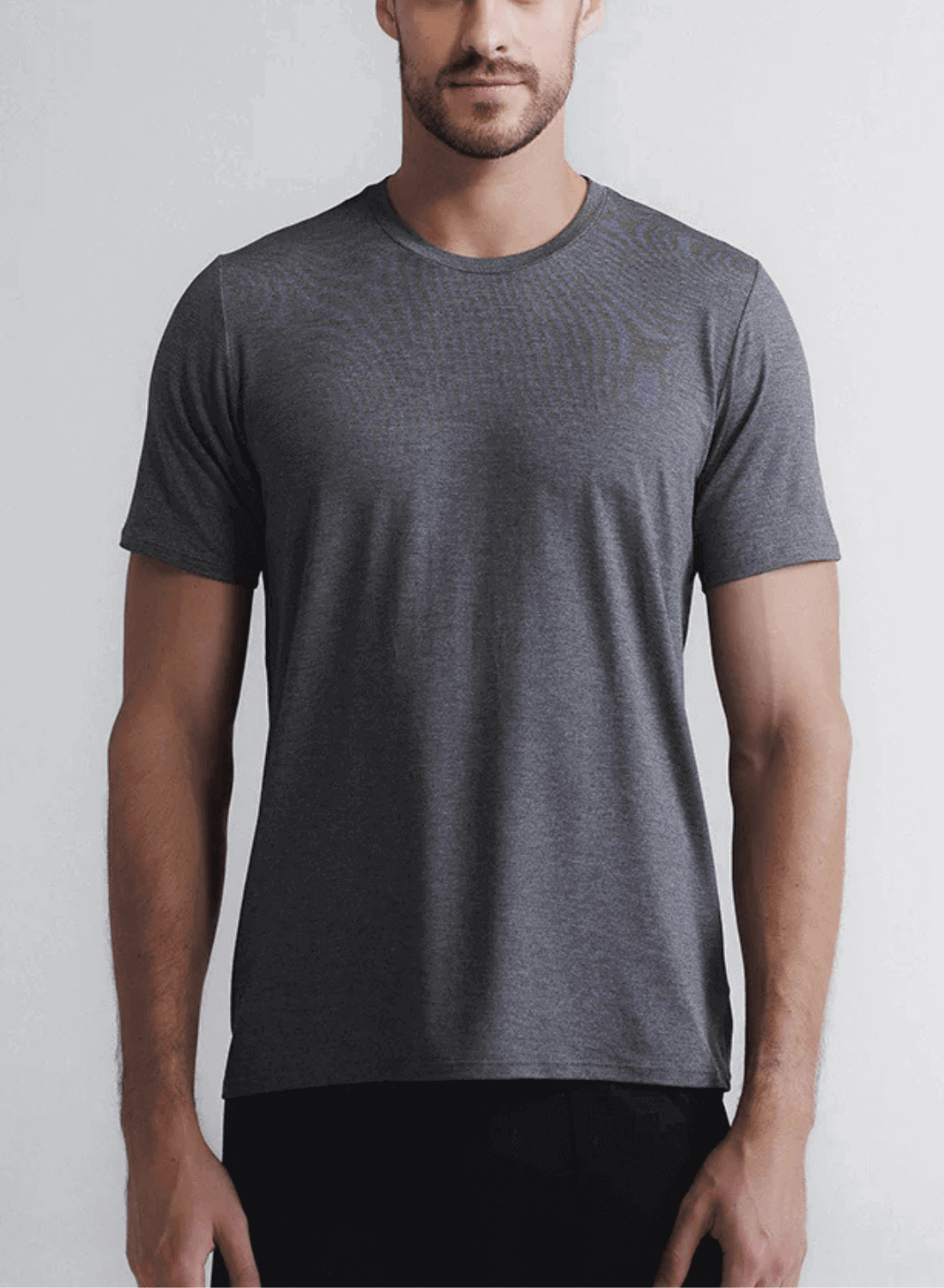 Andrés Camiseta Tech - Cinza Clássico