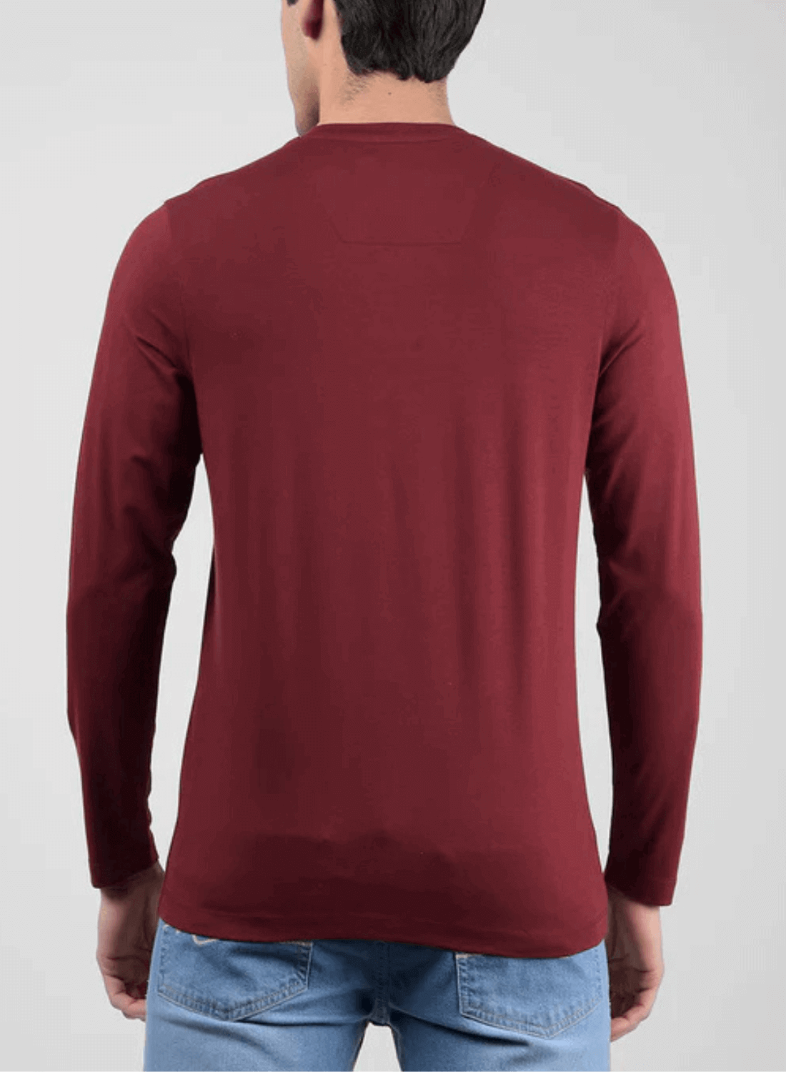 Jaime Camisa Casual de Manga Longa –  Vermelho