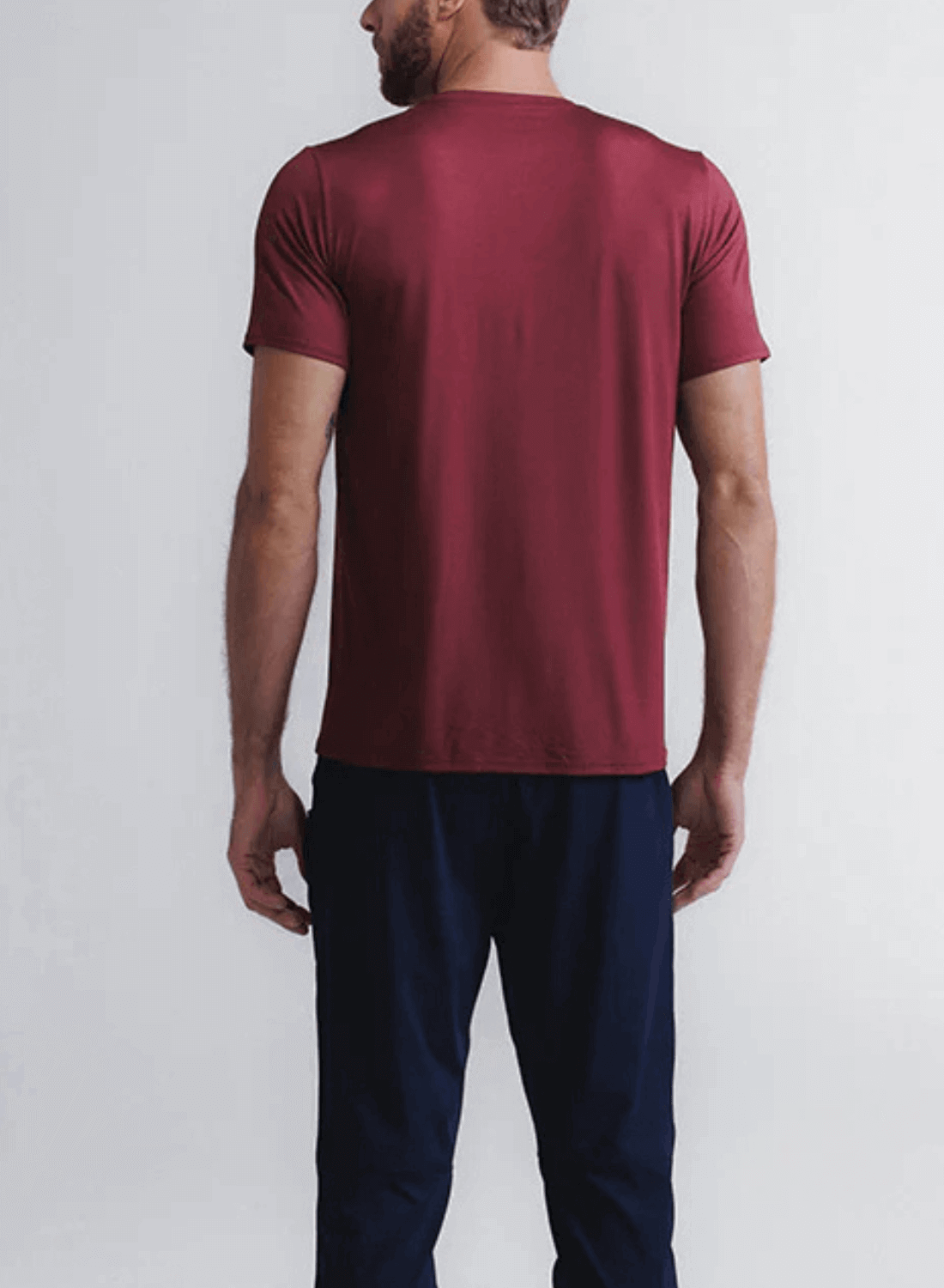 Rubén Camiseta Tech - Bordô Clássico