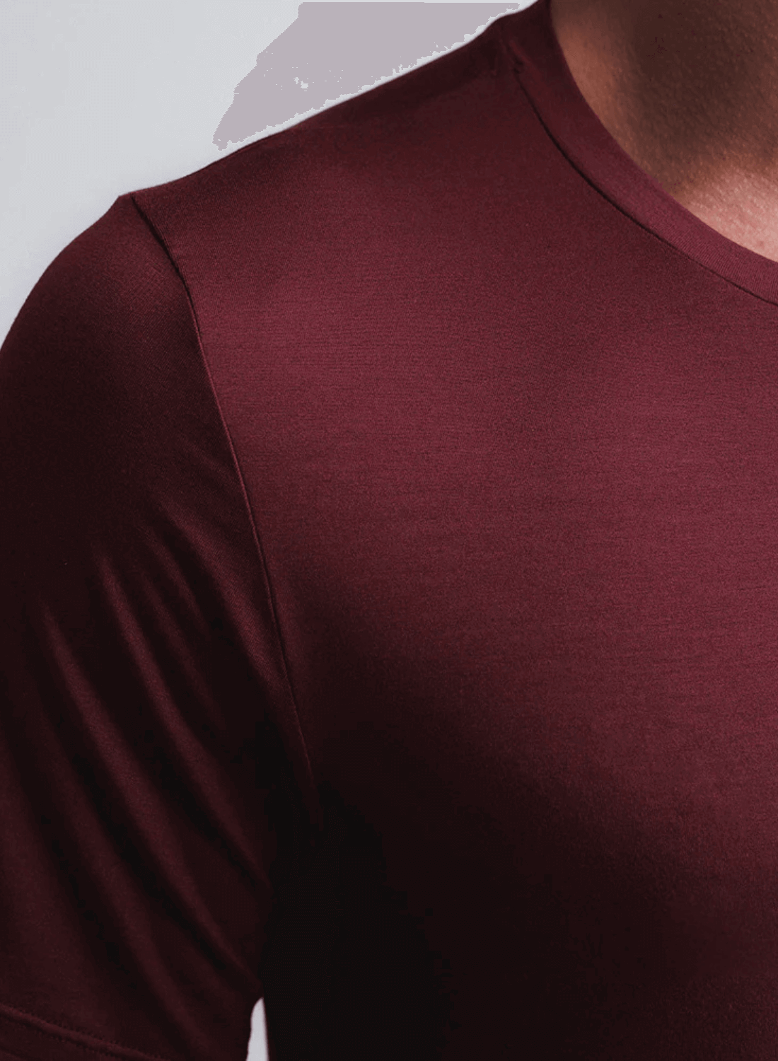 Rubén Camiseta Tech - Bordô Clássico