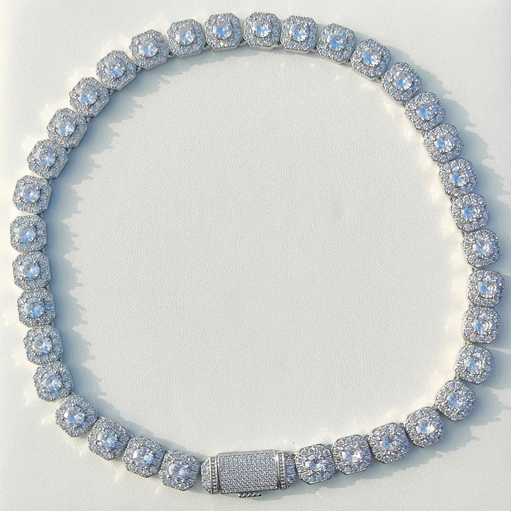 12MM Lunaris Chain - Ouro Branco